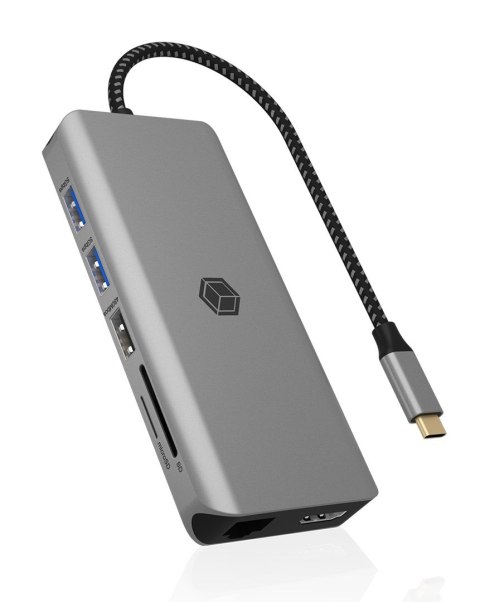RAIDSONIC Stacja dokująca D ICY BOX IB-DK4061-CPD USB-C 12-Port 100W