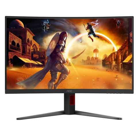 AOC Monitor 31,5" AOC G4 C32G4Z 1920x1080px Full HD LCD Curved Czarny, Czerwony
