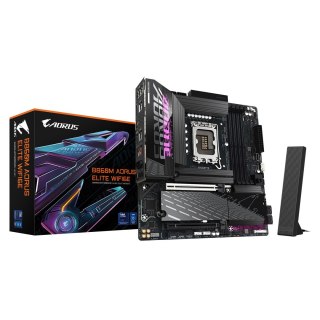 Gigabyte Płyta główna GIGABYTE B860M AORUS ELITE WIFI6E Intel B860 LGA 1851 (Socket V1) micro ATX (B860M A ELITE WIFI6E)