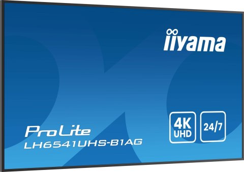 IIYAMA Monitor IIYAMA 164,0 cm (65") LH6541UHS-B1AG 16:9 3xHDMI+USB IPS