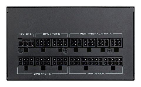 LIAN LI Lian Li SX1200P moduł zasilaczy 1200 W 20+4 pin ATX ATX Czarny