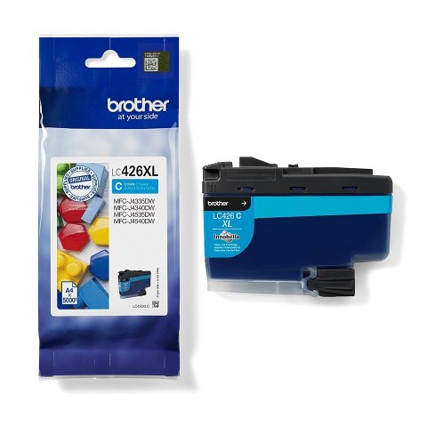 Brother LC-426XLC INK CYAN F. 5000PGS/F/ MFC-J4340DW/J4335DW/J4540DW