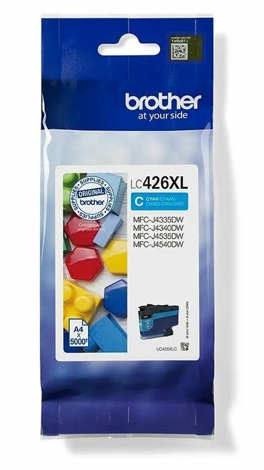 Brother LC-426XLC INK CYAN F. 5000PGS/F/ MFC-J4340DW/J4335DW/J4540DW