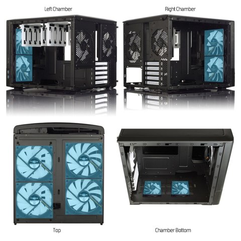 FRACTAL DESIGN Fractal Design NODE 804 Sześcian Czarny