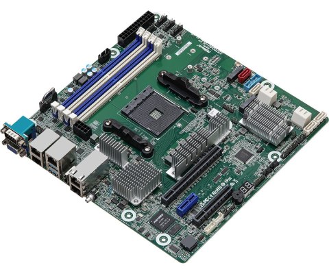 Asrock Płyta główna Asrock X570D4U-2L2T/BCM AMD X570 AM4 micro ATX