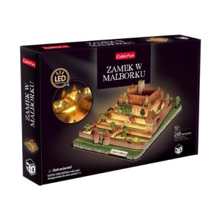 Cubic Fun Puzzle 3D Zamek w Malborku LED