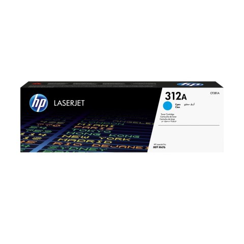 Hewlett-Packard TONER CARTRIDGE 312A CYAN/.