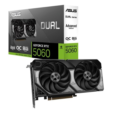 ASUS Karta graf. ASUS DUAL RTX 5060 8GB OC Advanced