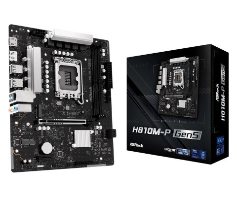 Asrock Płyta główna Asrock H810M-P GEN5