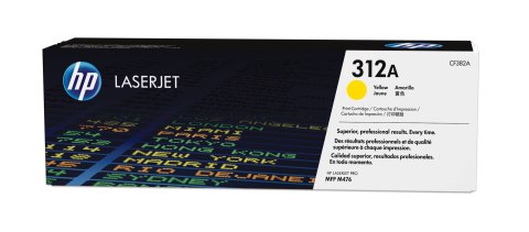 Hewlett-Packard HP Wkład LaserJet 312A z żółtym tonerem