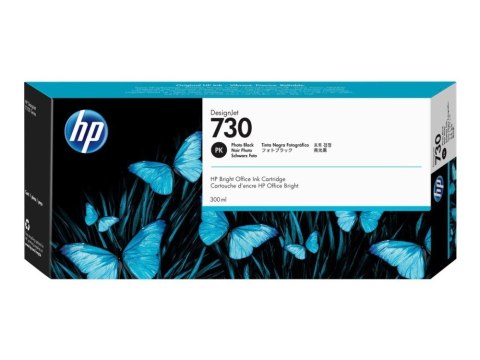 Hewlett-Packard HP Wkład z atramentem czarnym fotograficznym DesignJet 730 o pojemności 300 ml