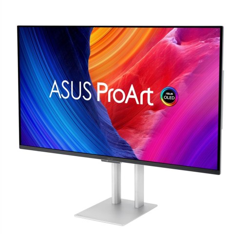 ASUS ASUS ProArt OLED PA32UCDM monitor komputerowy 80 cm (31.5") 3840 x 2160 px 4K Ultra HD QD-OLED Srebrny