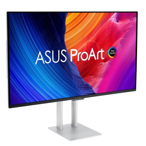 ASUS ASUS ProArt OLED PA32UCDM monitor komputerowy 80 cm (31.5") 3840 x 2160 px 4K Ultra HD QD-OLED Srebrny