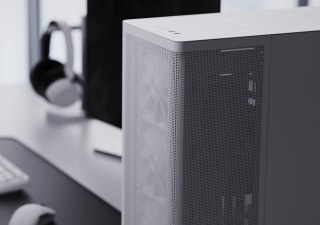 Aerocool Obudowa AeroCool APNX C1-R-WT-v1 Midi Tower Biały