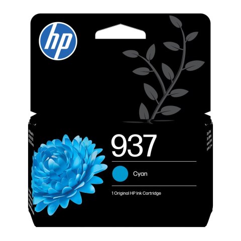 Hewlett-Packard HP Oryginalny wkład z błękitnym atramentem 937