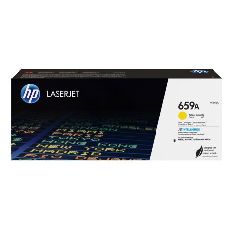 Hewlett-Packard Oryginalny żółty toner do HP 659A LaserJet