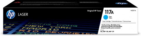 Hewlett-Packard Toner HP niebieski HP 117A, HP117A=W2071A, 700 str.
