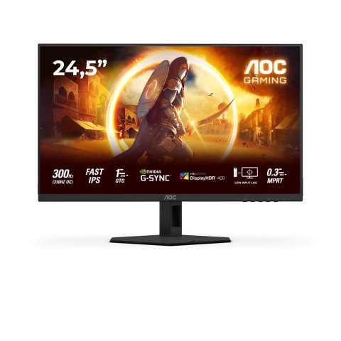 AOC Monitor AOC 62,2cm (24,5") 25G4SRE 16:09 2xHDMI+DP/czerwony