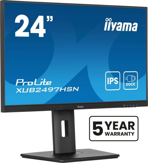 IIYAMA Monitor USB-C, LAN, DP-Out (dock), 300cd