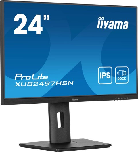 IIYAMA Monitor USB-C, LAN, DP-Out (dock), 300cd