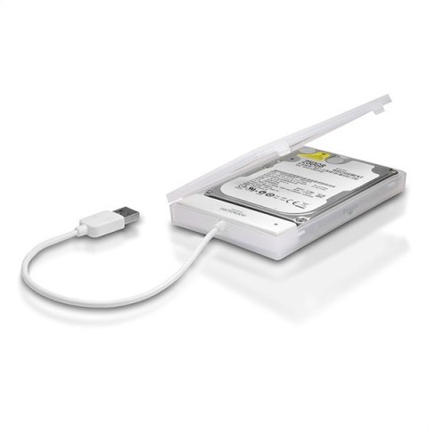 AXAGON ADSA-1S Adapter USB 2.0 SATA do szybkiego przyłączenia 2.5" SSD/HDD z pudełkiem