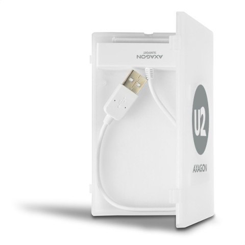 AXAGON ADSA-1S Adapter USB 2.0 SATA do szybkiego przyłączenia 2.5" SSD/HDD z pudełkiem