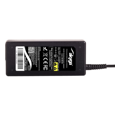 Akyga Zasilacz sieciowy Akyga AK-ND-05 do notebooka DELL (19,5 V; 3,34 A; 65W; 7.4 mm x 5 mm)