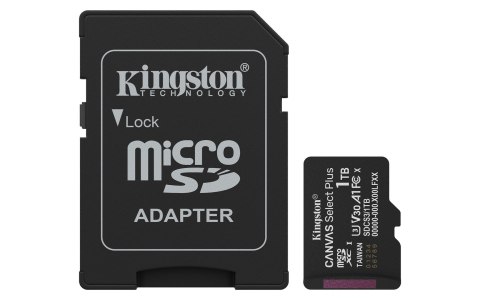 Kingston KINGSTON microSDXC 1TB Canvas Select Plus 3 + ADP