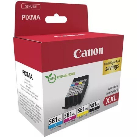 Canon Multipack CLI-581XXL BK/C/M/Y 1998C007