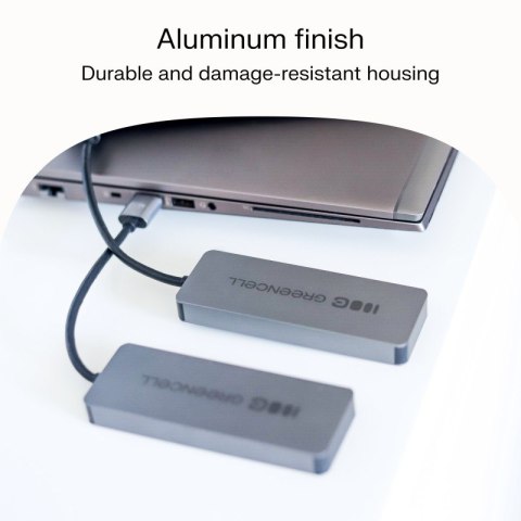 Green Cell HUB USB-C Basic USB-C do 4x USB-A 3.0