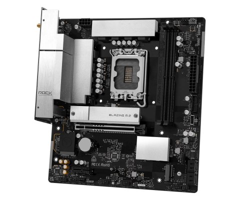 Asrock Asrock B860M Rock WiFi Intel B860 LGA 1851 (Socket V1) micro ATX