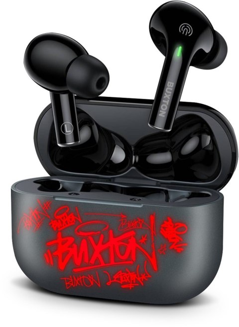 BUXTON BUXTON BTW4600 - Słuchawki Bluetooth douszne szare