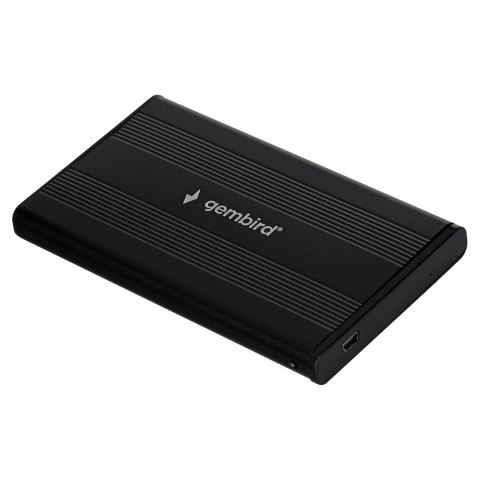 GEMBIRD Obudowa GEMBIRD EE2-U2S-5 (2.5"; USB 2.0; Aluminium; kolor czarny)