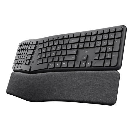 Trust Klawiatura ergonomiczna KEYRA bezprzewodowa