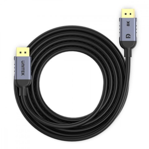 Unitek Kabel DisplayPort 1.4, 8K@60Hz, 4K@240Hz, HDR, 2m; C1628GY01-2M