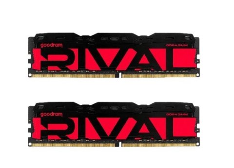 GOODRAM Pamięć DDR4 Rival Radiant 16GB (2*8)/3200 CL16 czerwona