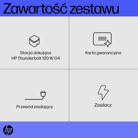 Hewlett-Packard Stacja dokujaca HP Thunderbolt Dock G4 USB-C 120W