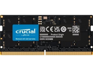 Crucial Crucial CT16G56C46S5T moduł pamięci 16 GB 1 x 16 GB DDR5 262-pin SO-DIMM Korekcja ECC