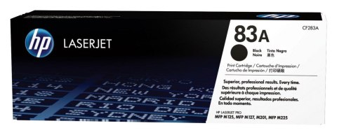 Hewlett-Packard HP 83A oryginalny wkład z czarnym tonerem LaserJet
