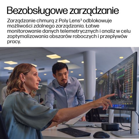 Hewlett-Packard Stacja dokująca + zasilacz HP USB-C Dock G6 100W czarna 9X3V1UT#ABB