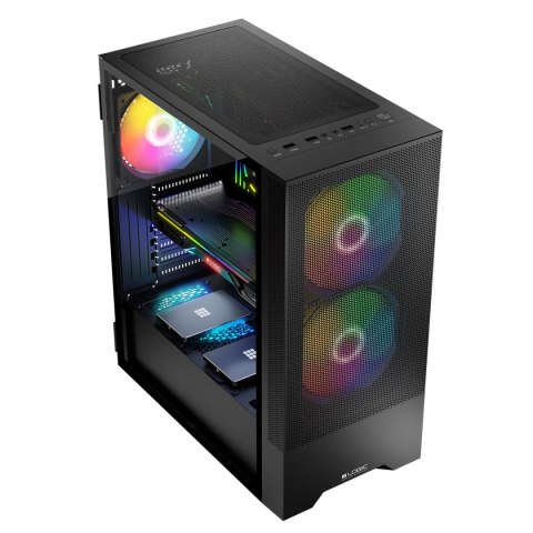 LOGIC ARYA ARGB USB 3.0 CZARNA OBUDOWA KOMPUTEROWA LOGIC CONCEPT