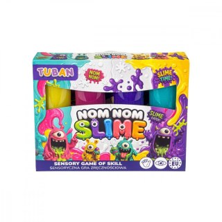 TUBAN Zestaw Sensoryczna gra - Jiggly slime Nom Nom slime