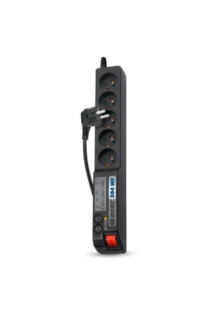 Acar Listwa przeciwprzepięciowa Acar 504WF 3,0m czarna