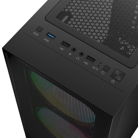 LOGIC ARYA ARGB USB 3.0 CZARNA OBUDOWA KOMPUTEROWA LOGIC CONCEPT