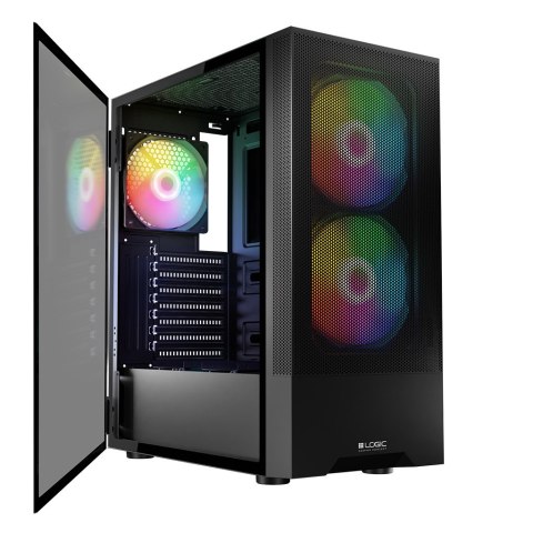 LOGIC ARYA ARGB USB 3.0 CZARNA OBUDOWA KOMPUTEROWA LOGIC CONCEPT