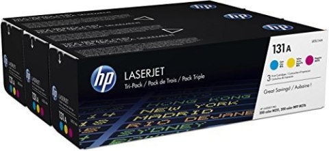 Hewlett-Packard TONER CARTRIDGE 131A C/Y/M/TRIPLE PACK