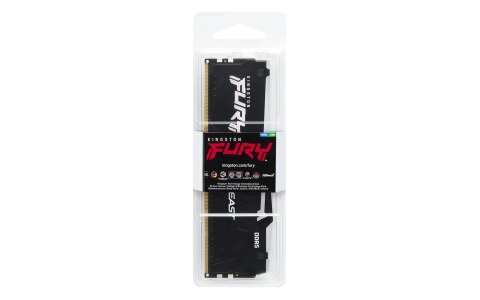 Kingston Kingston Technology FURY Beast RGB moduł pamięci 16 GB 1 x 16 GB DDR5 2800 MHz