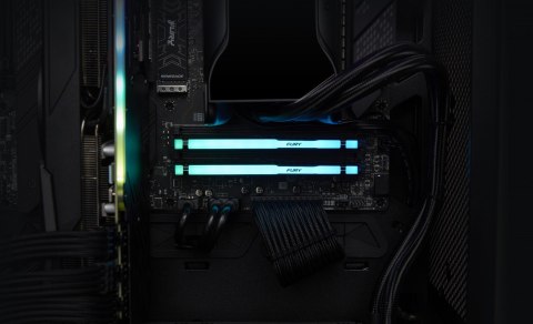 Kingston Kingston Technology FURY Beast RGB moduł pamięci 16 GB 1 x 16 GB DDR5 2800 MHz
