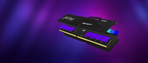 Kingston Kingston Technology FURY Beast RGB moduł pamięci 16 GB 1 x 16 GB DDR5 5600 MT/s 288-pin DIMM