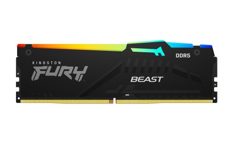 Kingston Kingston Technology FURY Beast RGB moduł pamięci 16 GB 1 x 16 GB DDR5 5600 MT/s 288-pin DIMM